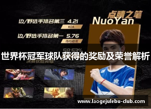 世界杯冠军球队获得的奖励及荣誉解析